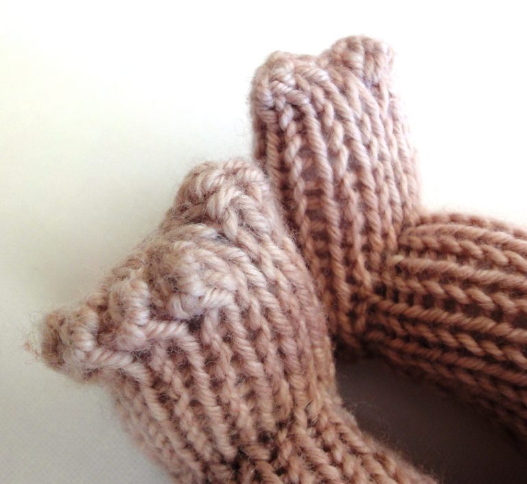 A ColourSpun knit doll kit, this one is called Aine and has fingers and toes