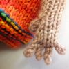 A ColourSpun knit doll kit, this one is called Aine and has fingers and toes