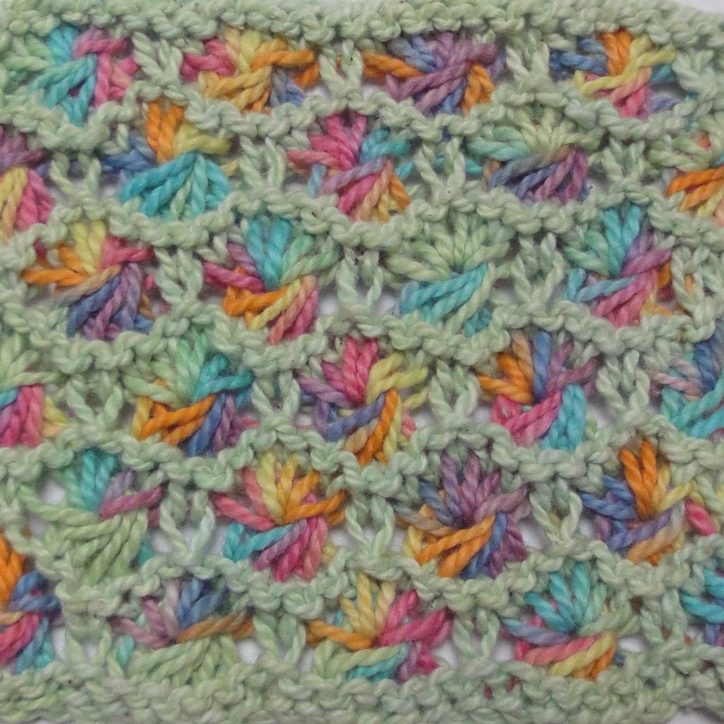 ColourSpun in Stitches - Knit Aster Stitch