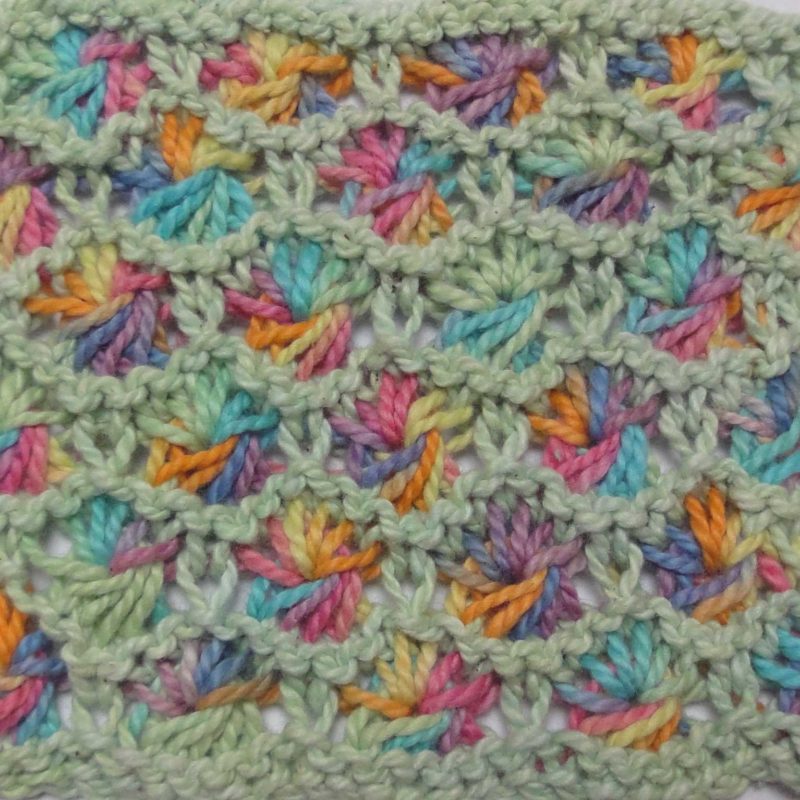 ColourSpun in Stitches - Knit Aster Stitch