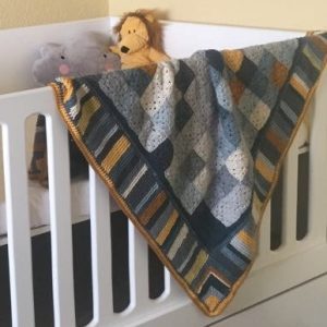 Little Lemon Blanket - Large cot or knee rug