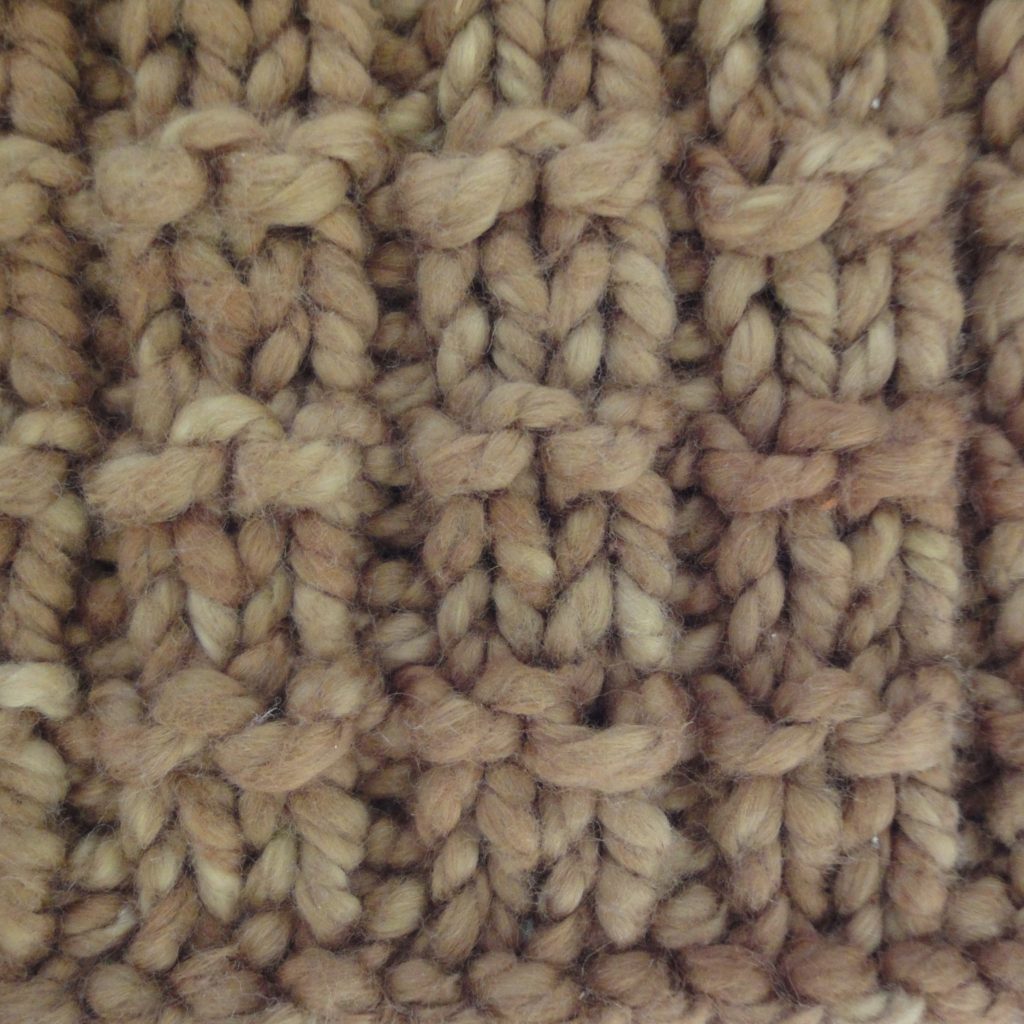 ColourSpun in Stitches - Knit Waffle Stitch