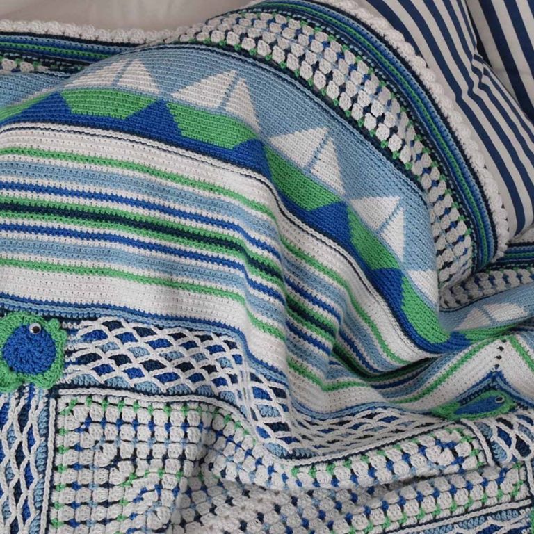 The Neave Collection's Nautical Throw