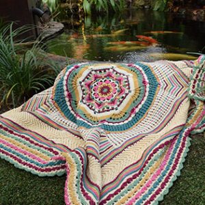 The Neave Collection's Ebb and Flow Crochet Blanket
