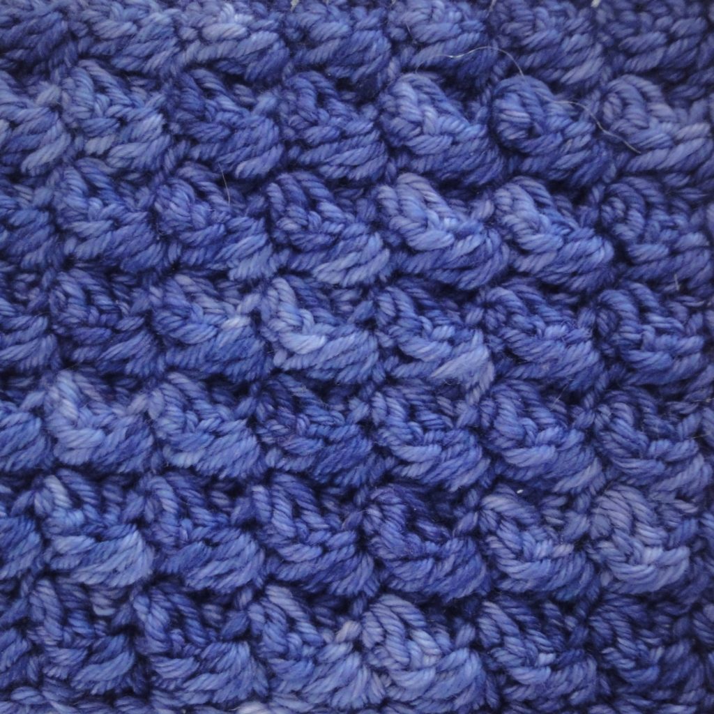 Crochet Textured Blanket Stitch