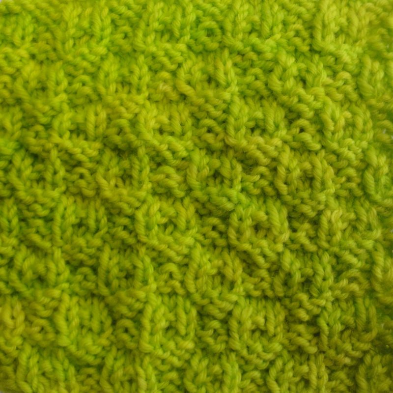 ColourSpun in Stitches - Knit Dimple Stitch