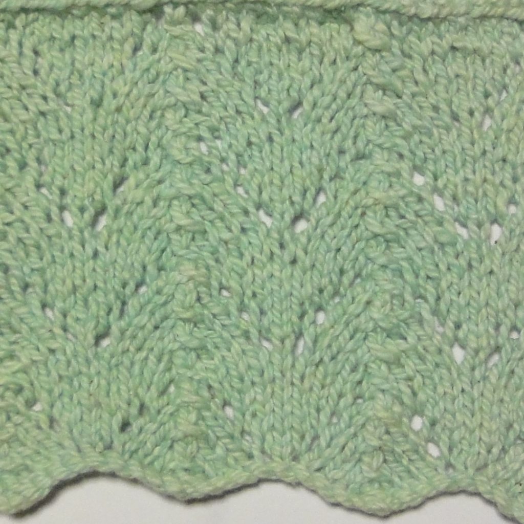 Fishtail lace