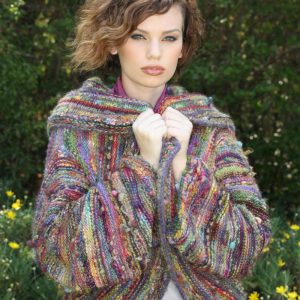 merino circular jacket