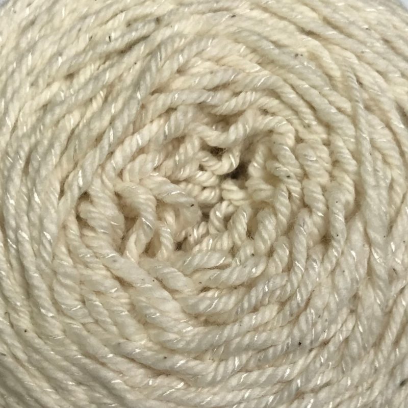 Cotton Scintilla DK - a blend of 80% cotton and 20% viscose This colour is called Natural