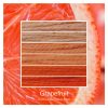 Grapefruit ombre stack. 6 shades of a colour from light to dark.