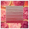 Guava ombre stack. 6 shades of a colour from light to dark.