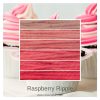 Raspberry Ripple ombre stack. 6 shades of a colour from light to dark.