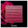 Scarlet ombre stack. 6 shades of a colour from light to dark.