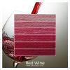 Red WIne ombre stack. 6 shades of a colour from light to dark.