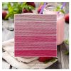 Strawberry Milkshake ombre stack. 6 shades of a colour from light to dark.