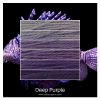 Deep Purple ombre stack. 6 shades of a colour from light to dark.