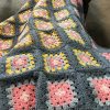 Granny Crochet blanket in progress