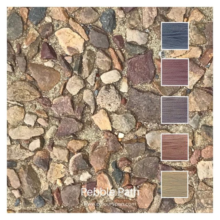 Pebble Path - a Cotton Five colour pack inspired by a path on Chapmans Peak