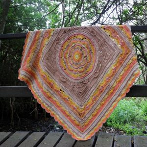 Ardith Afghan/Blanket Kit - a Hooked on Sunshine design