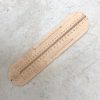 Sock ruler for measuring socks