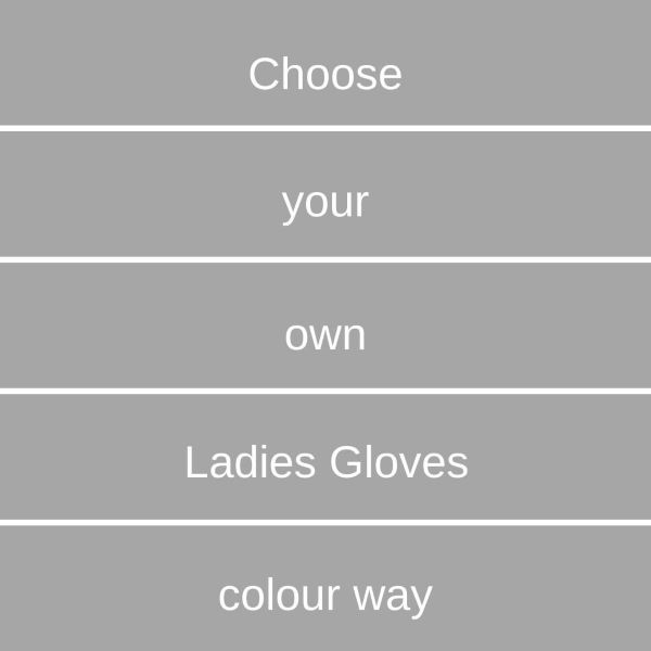 Ladies Gloves - Choose your own colour